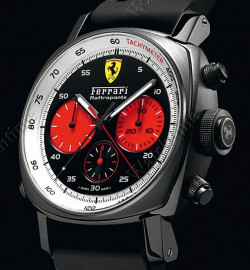 Zegarek firmy Ferrari - Engineered by Officine Panerai, model Ferrari Chronograph 45 Rattrapante rot