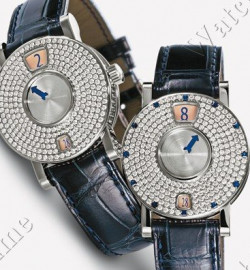 Zegarek firmy Goldpfeil Genève, model Springende Stunde