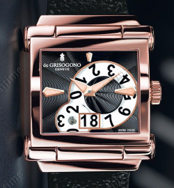 Zegarek firmy De Grisogono, model Instrumento Grande Open Date