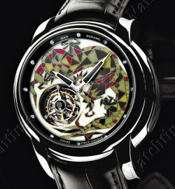 Zegarek firmy Jean Dunand, model Tourbillon Orbital Drache