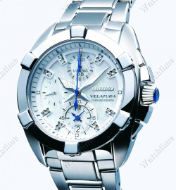 Zegarek firmy Seiko, model Velatura Damen Chronograph