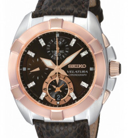Zegarek firmy Seiko, model Velatura Damen Chronograph