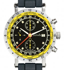 Zegarek firmy Sothis, model GMT Grand Prix