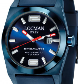 Zegarek firmy Locman, model Stealth Total Blue