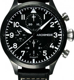 Zegarek firmy Archimede, model Pilot Chrono BB
