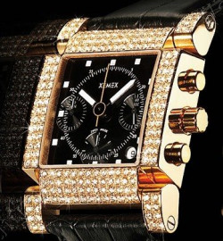 Zegarek firmy Xemex Swiss Watch, model Avenue Chronometer Chronograph Las Vegas Diamonds