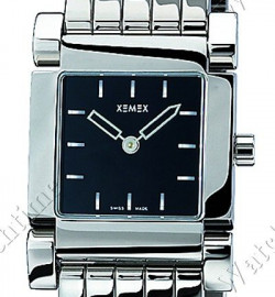 Zegarek firmy Xemex Swiss Watch, model Ladies Black Steel 28 mm