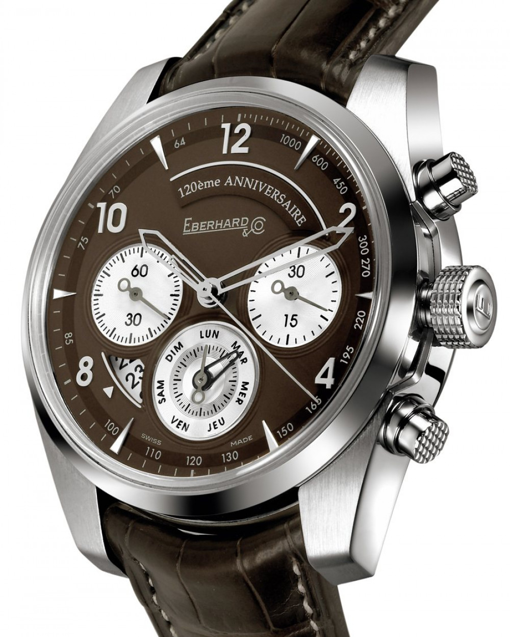 Zegarek firmy Eberhard & Co., model Chrono 120ème anniversaire