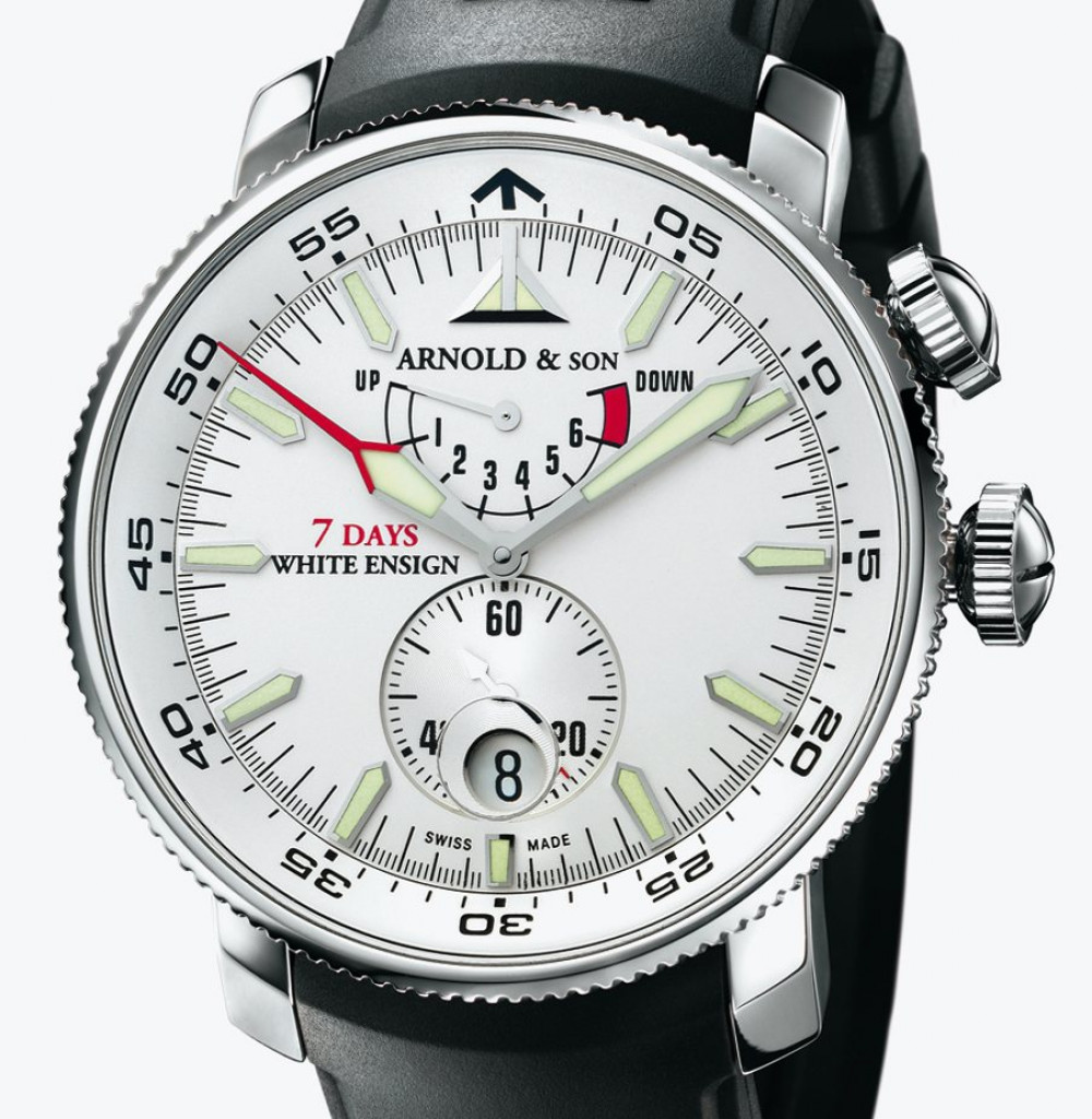 Zegarek firmy Arnold & Son, model White Ensign