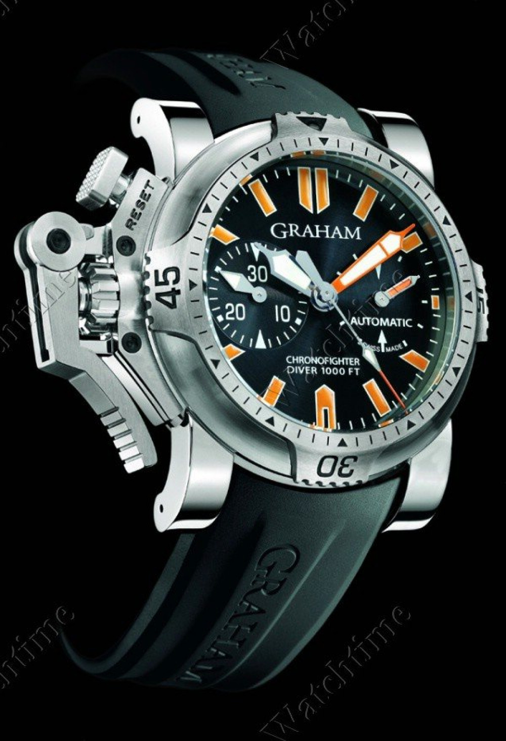 Graham model Chronofighter Oversize Diver Orange Seal z kolekcji Chronofighter Oversize Diver , nr ref. 2OVDIVAS.B02A.K10B , koperta stal nierdzewna