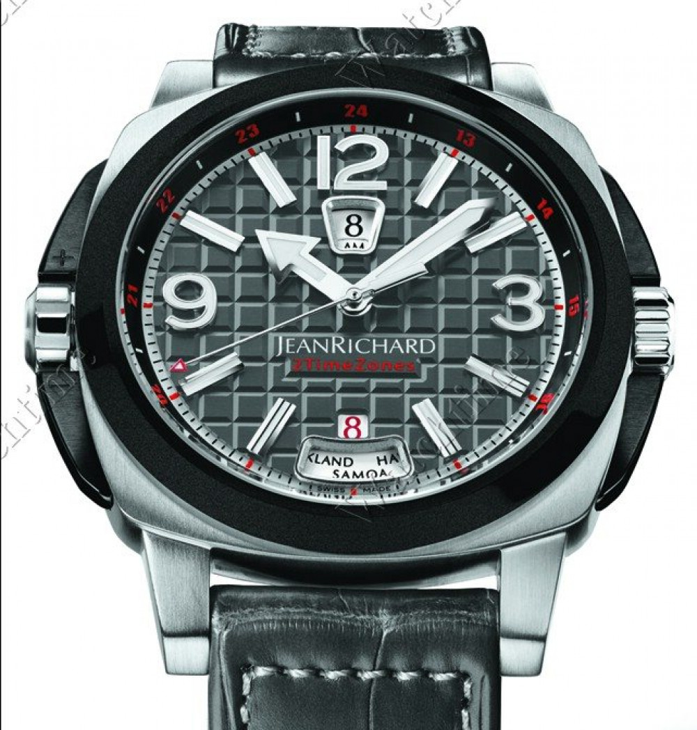 Zegarek firmy Jeanrichard, model 2 TimeZones