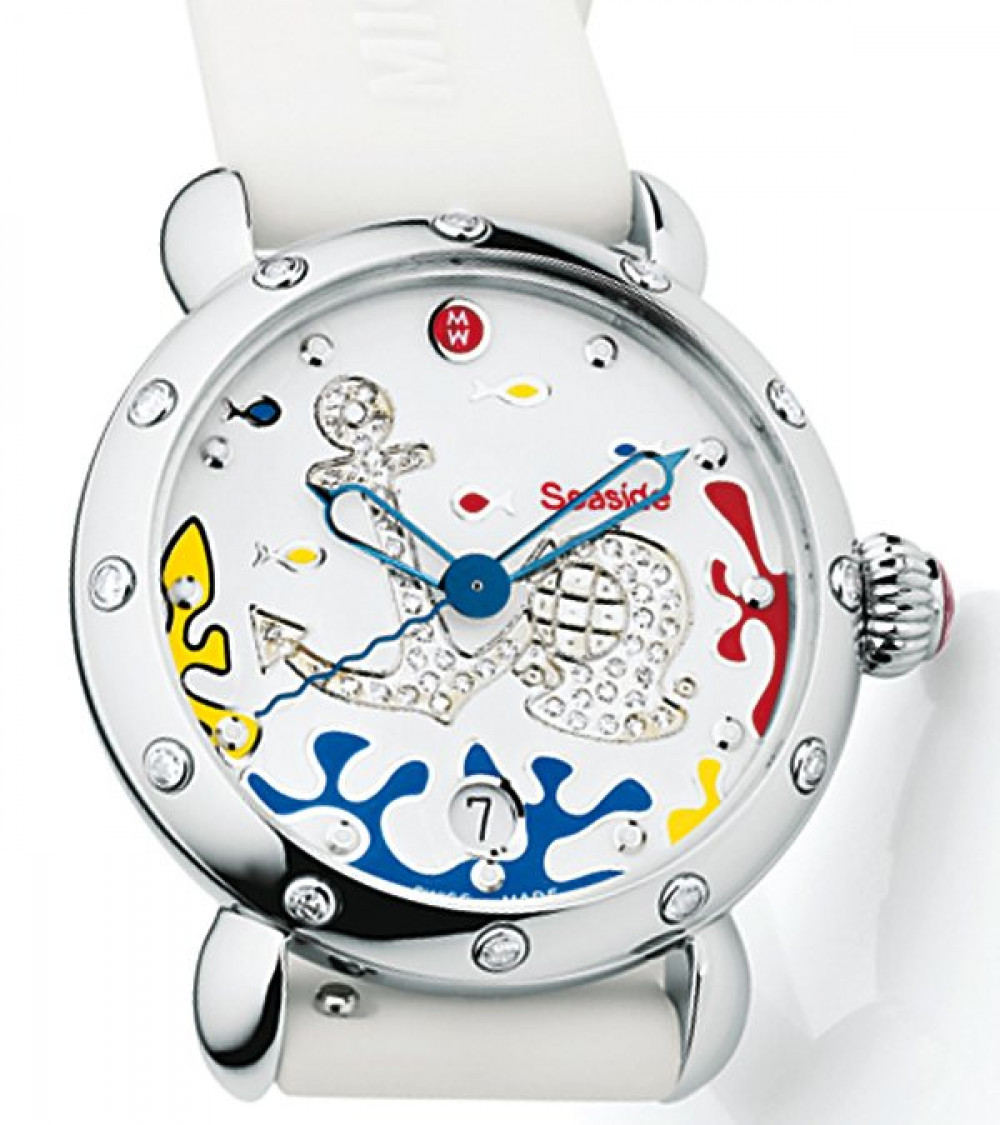 Zegarek firmy Michele Watches, model Seaside Diamond