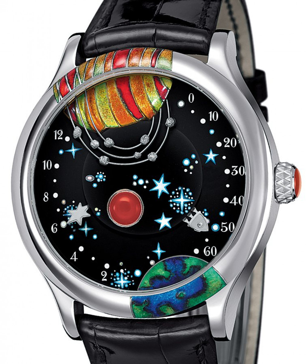Van Cleef & Arpels model From the Earth to the Moon , koperta białe złoto