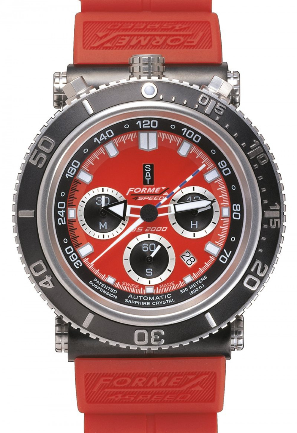 Zegarek firmy Formex 4 Speed, model Diver-Chrono Automatic + Tachy