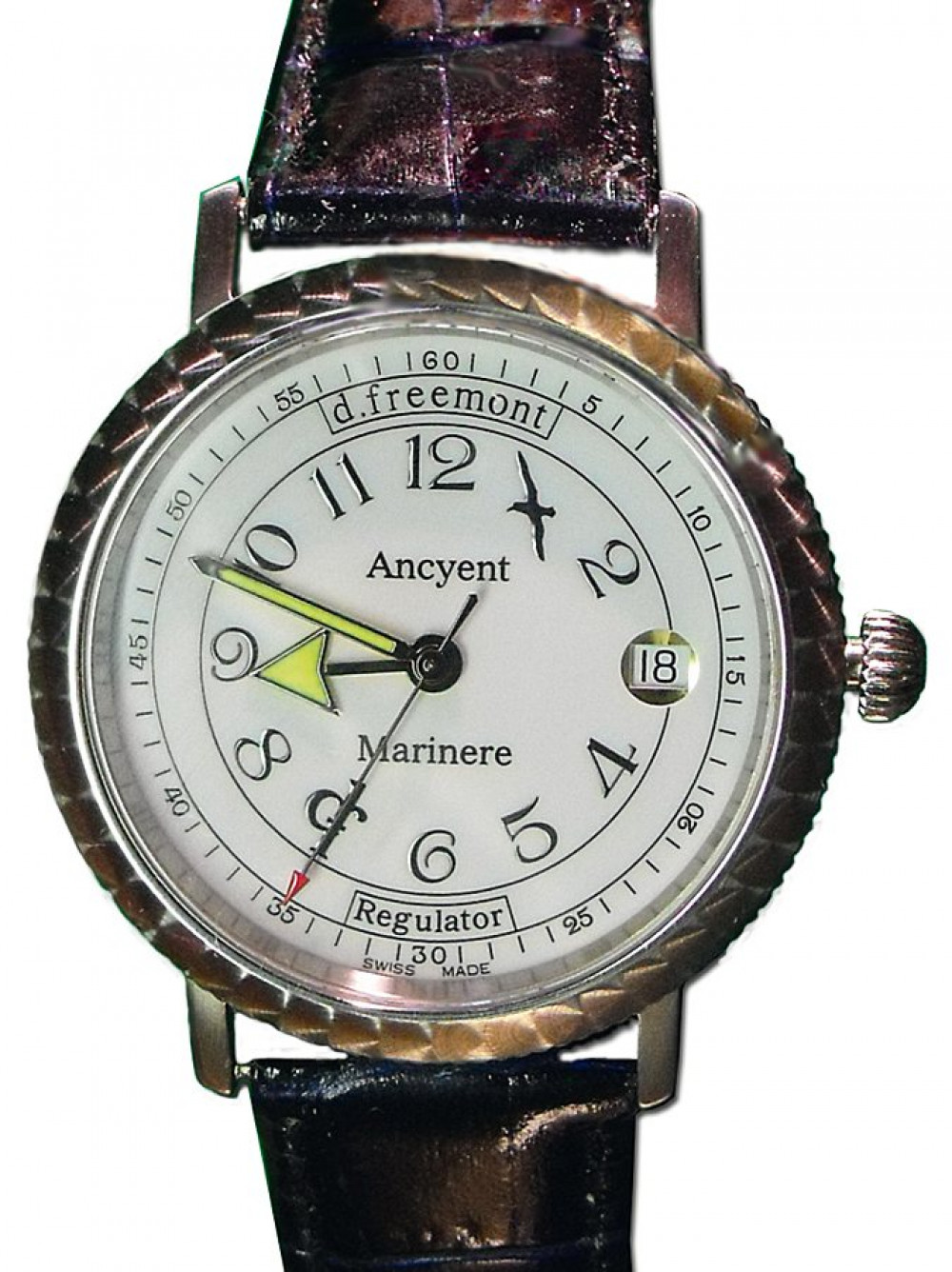 Zegarek firmy d.freemont Swiss Watch, model Ancyent Marinere Regulator