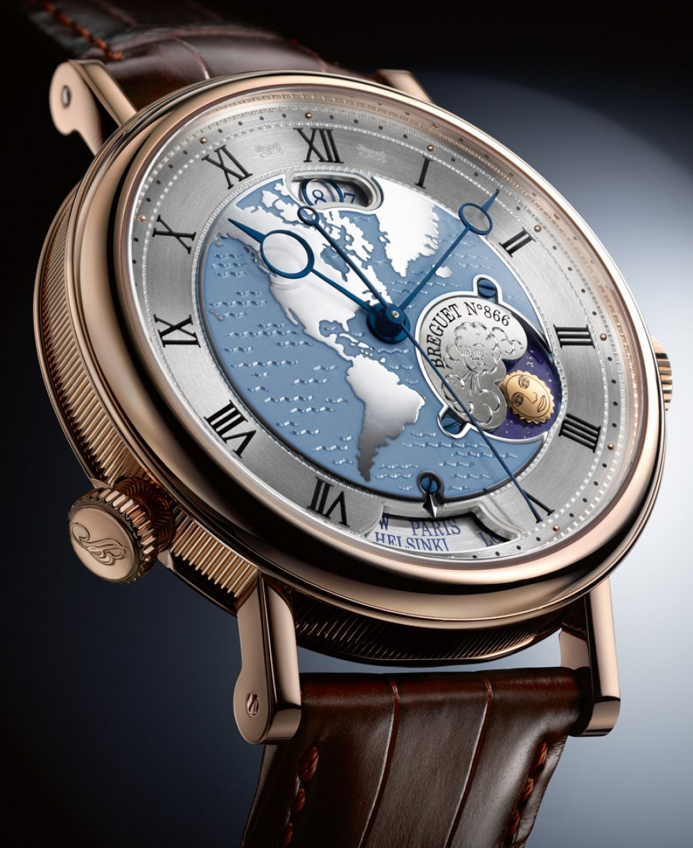 Zegarek firmy Breguet, model Classique Hora Mundi