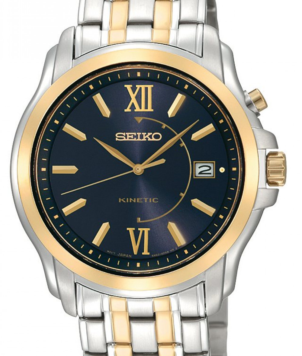 Zegarek firmy Seiko, model Kinetic