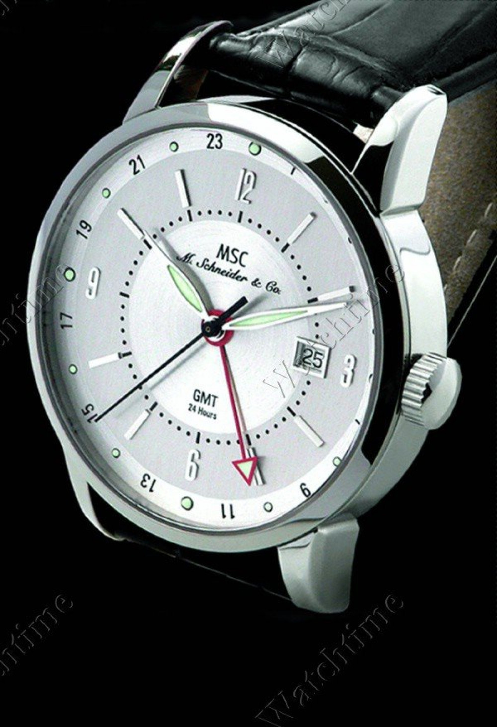 Zegarek firmy MSC M. Schneider & Co., model Luxor GMT Special Edition