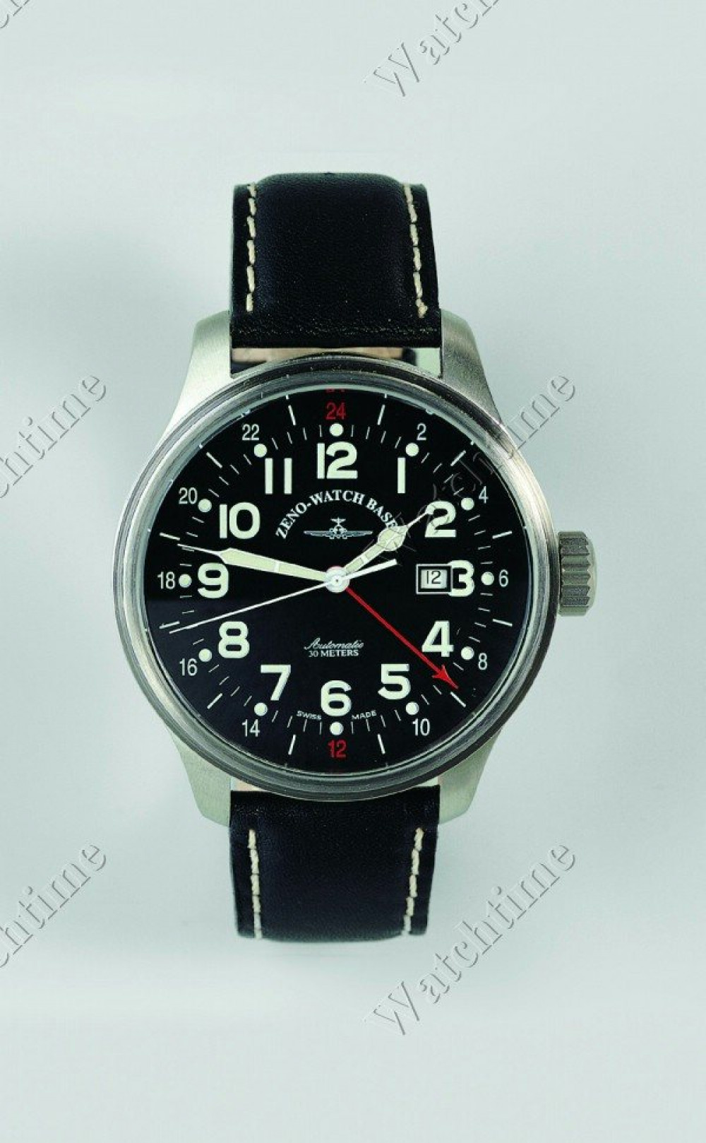 Zegarek firmy Zeno, model Pilot Oversized GMT