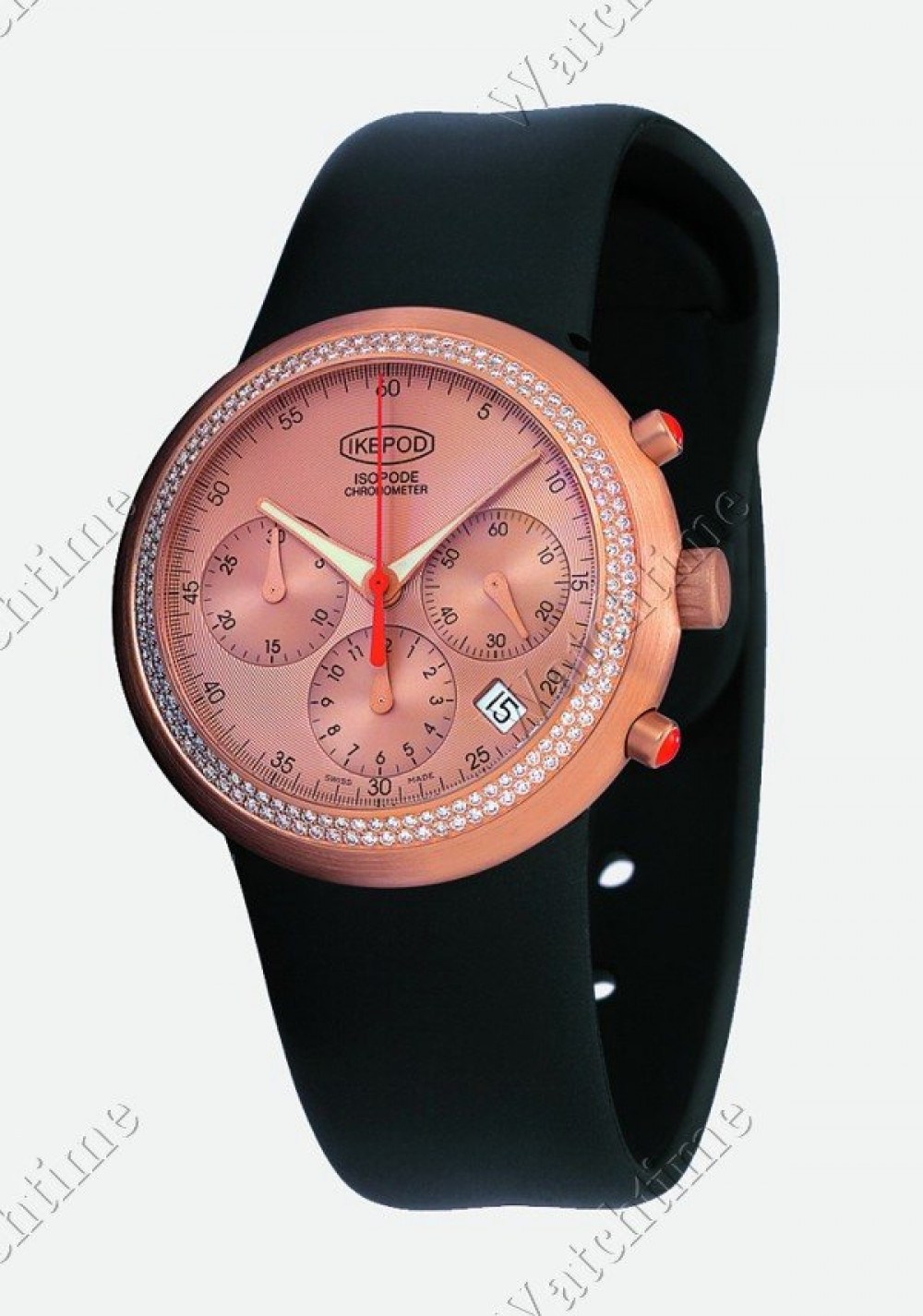 Zegarek firmy Ikepod, model Isopode Diamonds