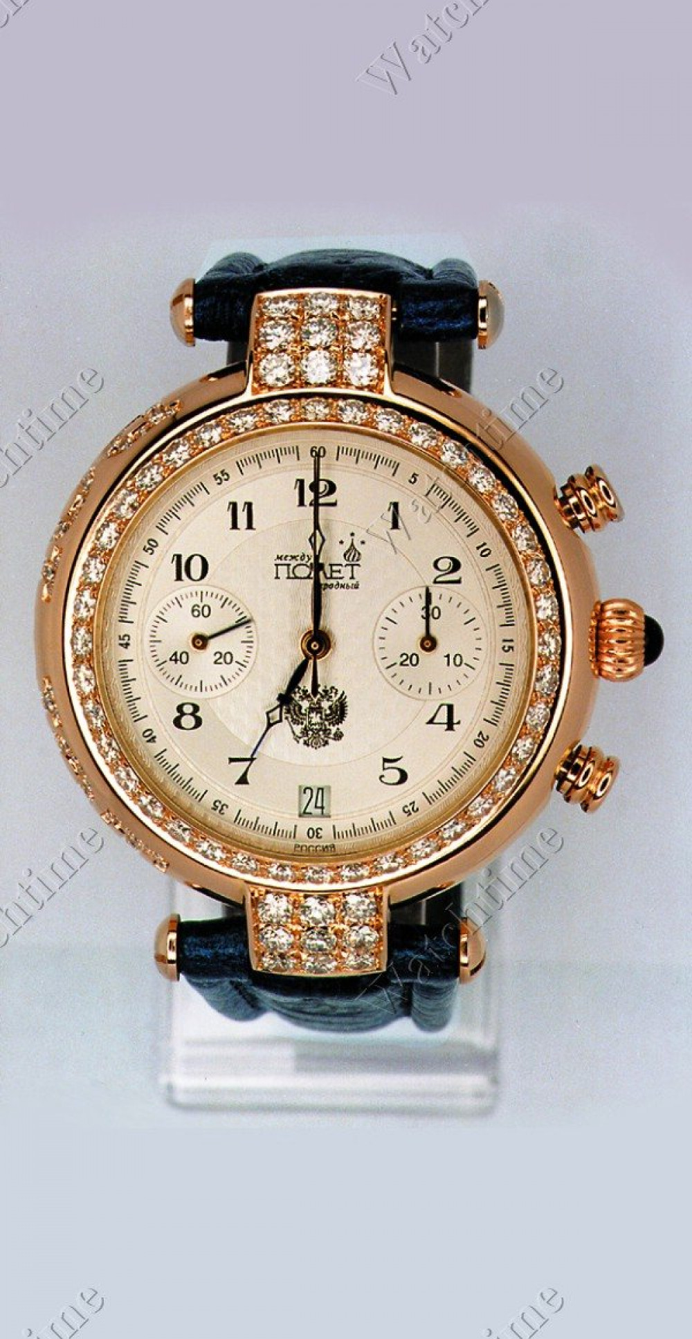 Zegarek firmy Poljot - International, model Basilika-Gold