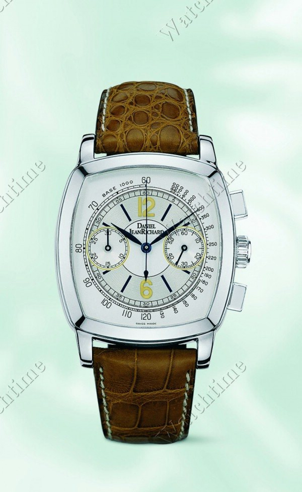 Zegarek firmy Jeanrichard, model Grand TV Screen Chronograph mit zwei Zählern