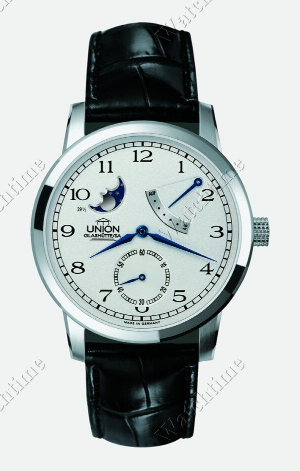 Zegarek firmy Union Glashütte, model Julius Bergter Edition, Gangreserve