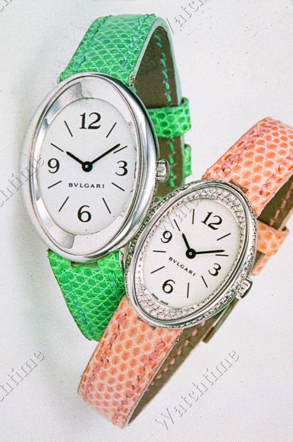 Zegarek firmy Bulgari, model Ovale