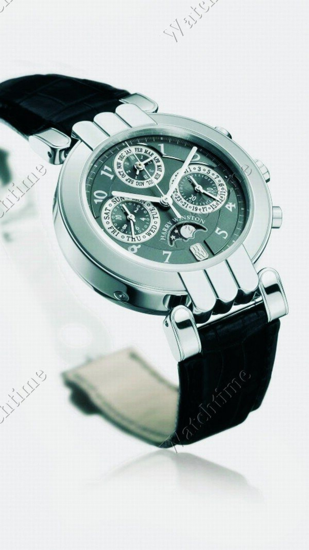 Zegarek firmy Harry Winston, model chronograph mit Ewigem Kalender