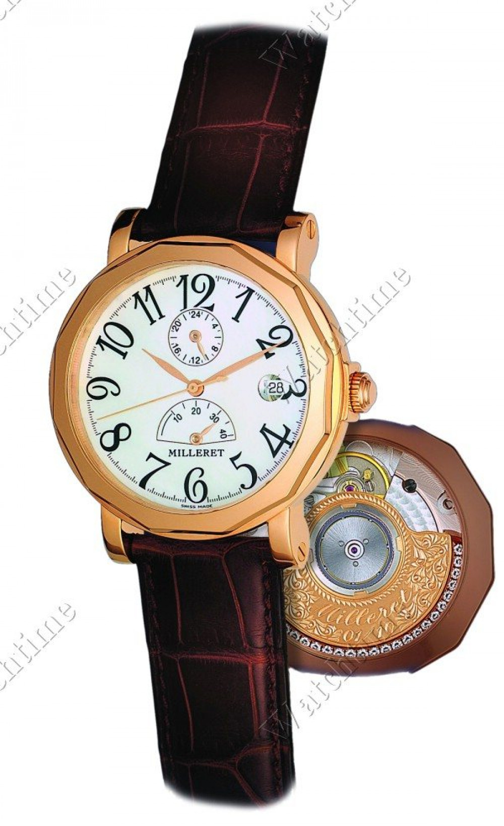 Zegarek firmy Milleret, model Réserve de Marche