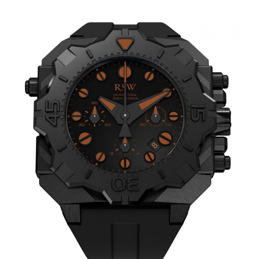 Zegarek firmy RSW - Rama Swiss Watch, model Diving Tool Chronograph