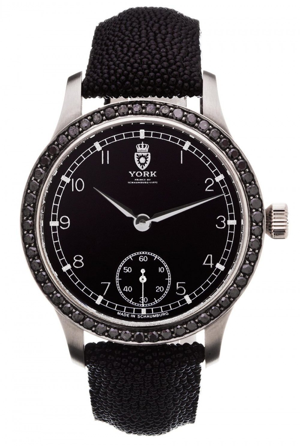 Zegarek firmy York, model Fort de Lippe Royal Black Caviar
