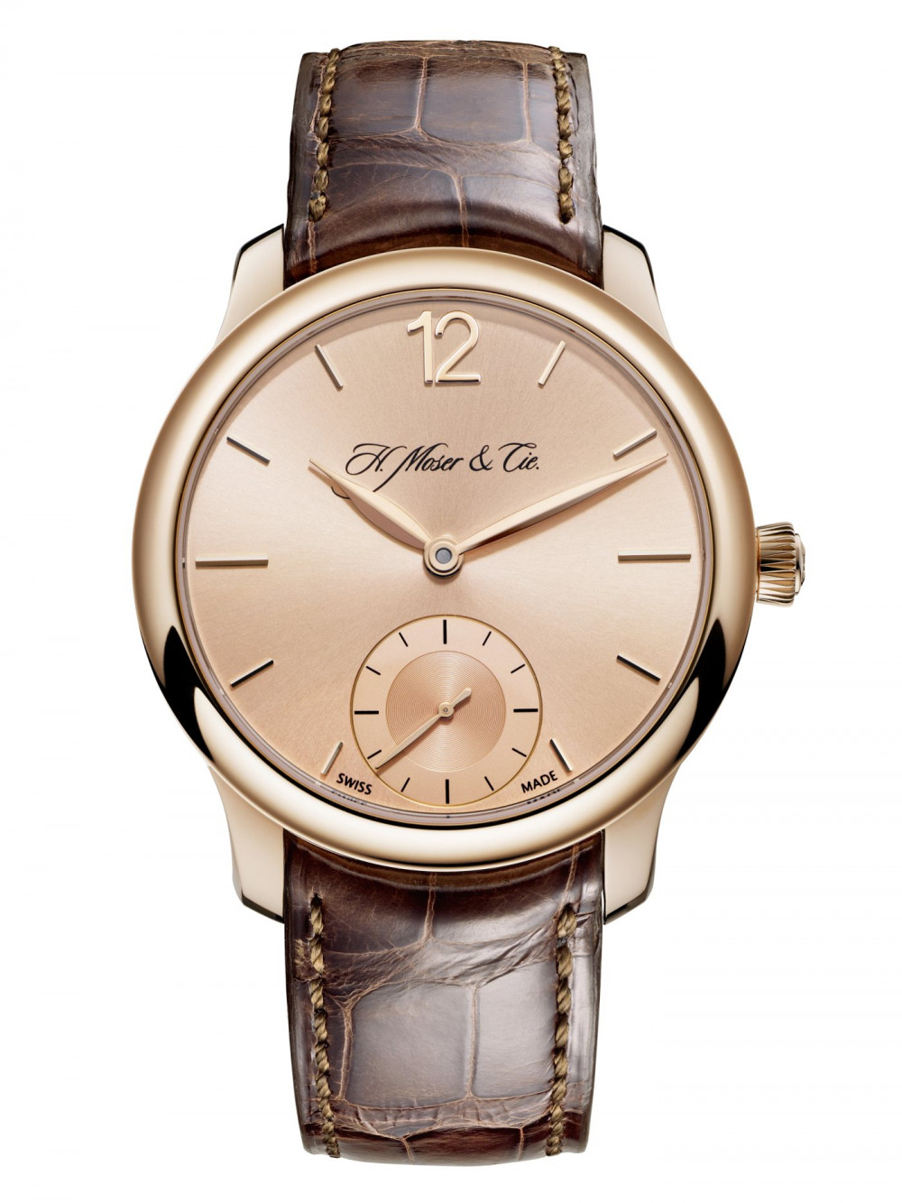 Zegarek firmy H. Moser & Cie, model Endeavour Small Seconds Rotgold Rotgold
