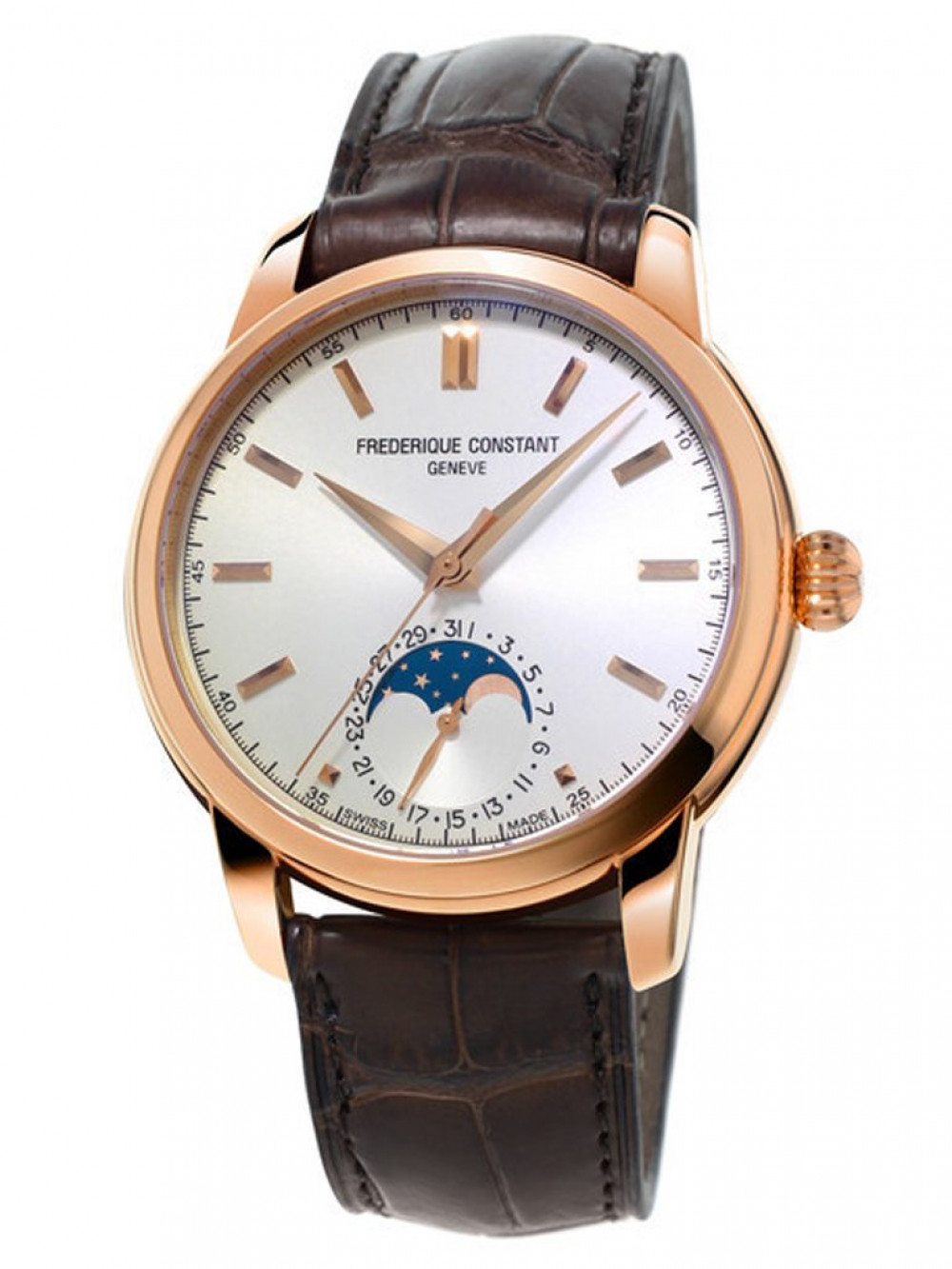 Zegarek firmy Frederique Constant, model Classics Moonphase Manufacture