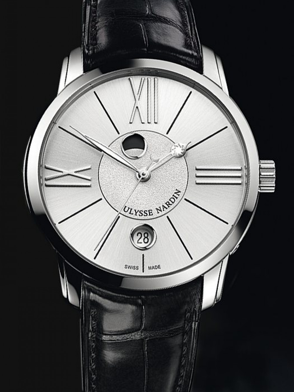 Zegarek firmy Ulysse Nardin, model Classico Luna