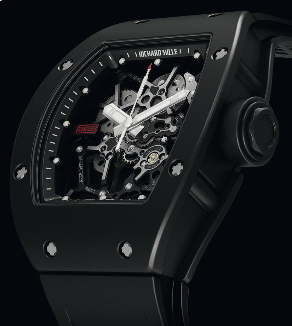 Zegarek firmy Richard Mille, model Rafael Nadal Chronofiable Certified