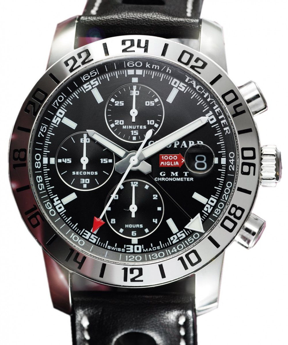 Zegarek firmy Chopard, model Mille Miglia GMT Chronograph 2004