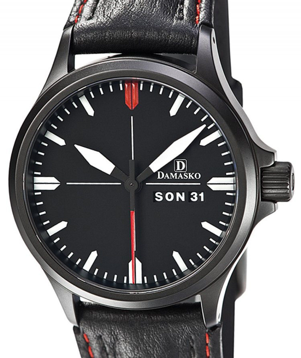 Zegarek firmy Damasko, model DA 34 Black