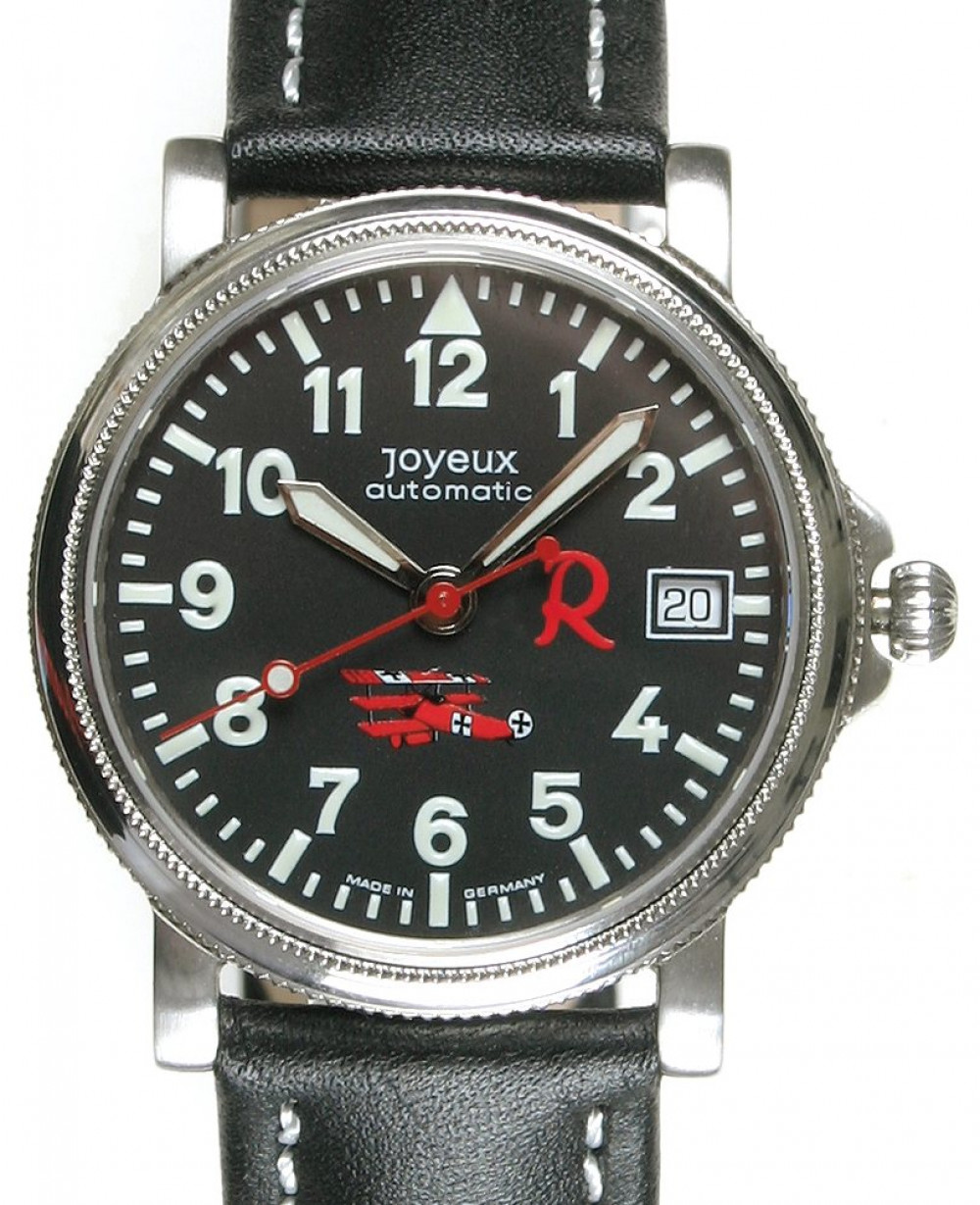 Zegarek firmy Joyeux, model Richthofen Dreidecker rot