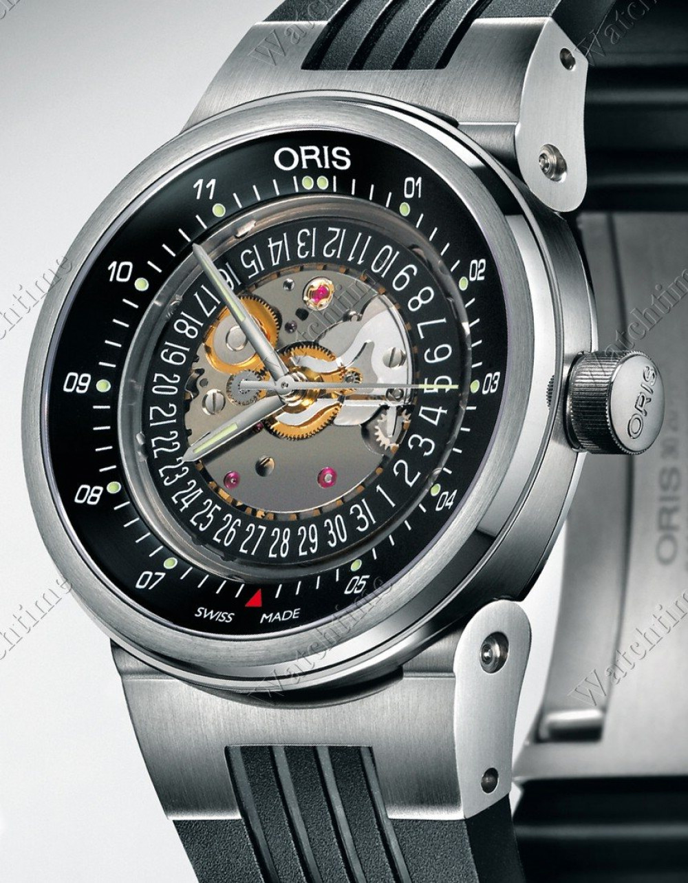 Zegarek firmy Oris, model Williams F1 Team Skeleton Engine