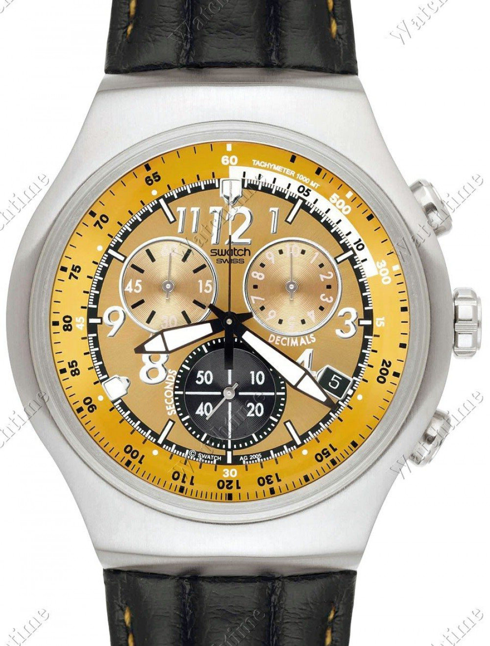 Swatch model Irony The Chrono Time on Board z kolekcji Irony , nr ref. YOS 405 , koperta stal nierdzewna