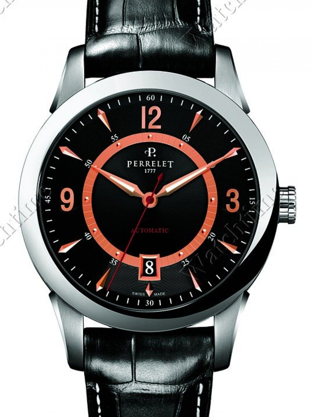 Zegarek firmy Perrelet, model 3 Hands Date