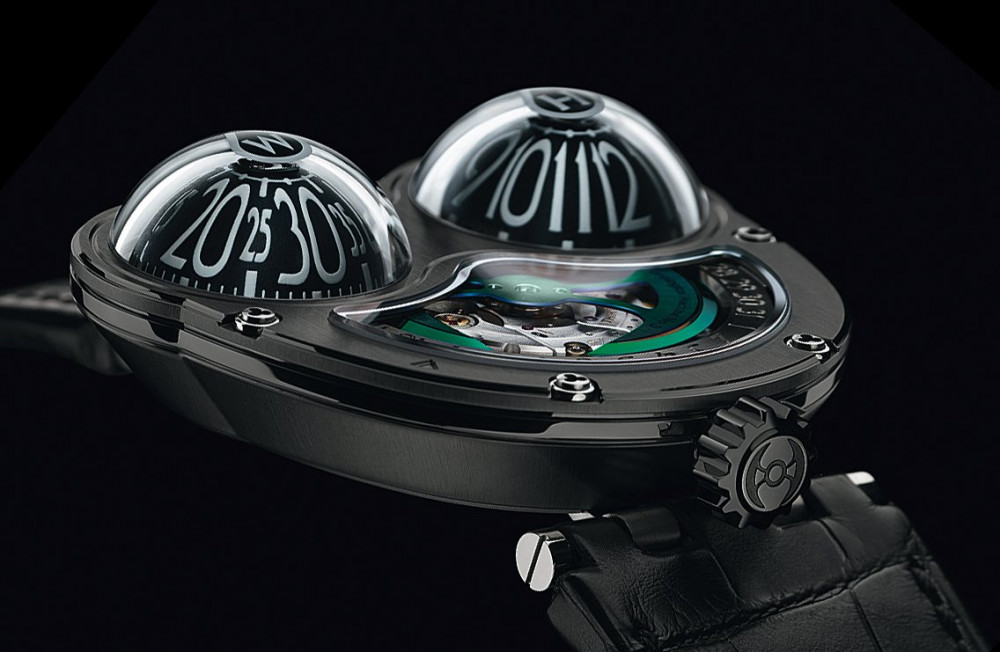 Zegarek firmy MB&F, model HM3 Frog