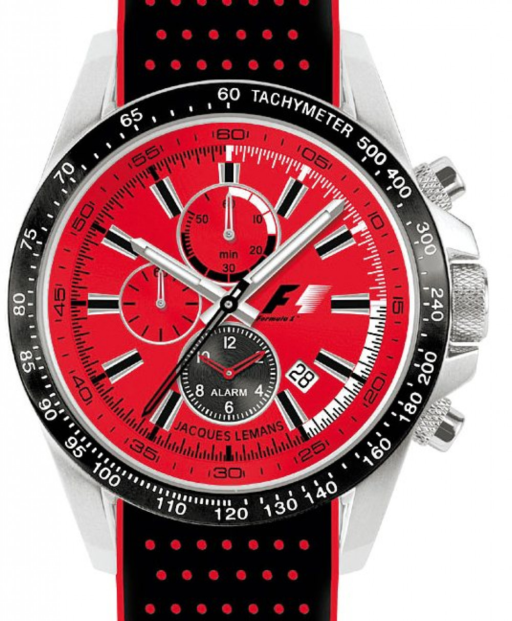 Zegarek firmy Jacques Lemans, model F1-Collection Alarm Chrono