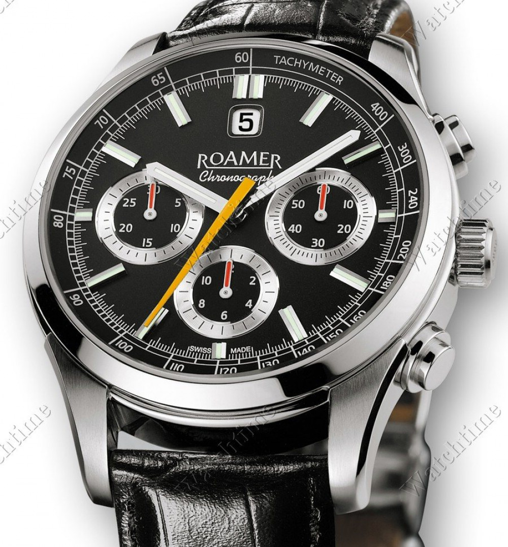 Roamer model Compétence La Grande Chrono z kolekcji Competence , nr ref. 101359 41 05 01 , koperta stal nierdzewna