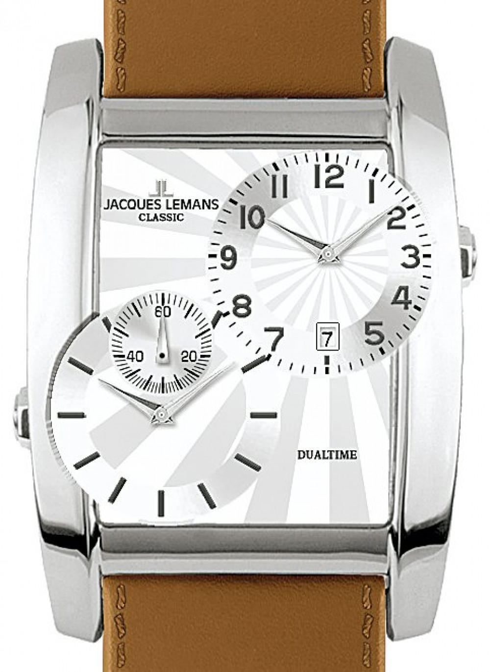Zegarek firmy Jacques Lemans, model Mogana Dualtimer