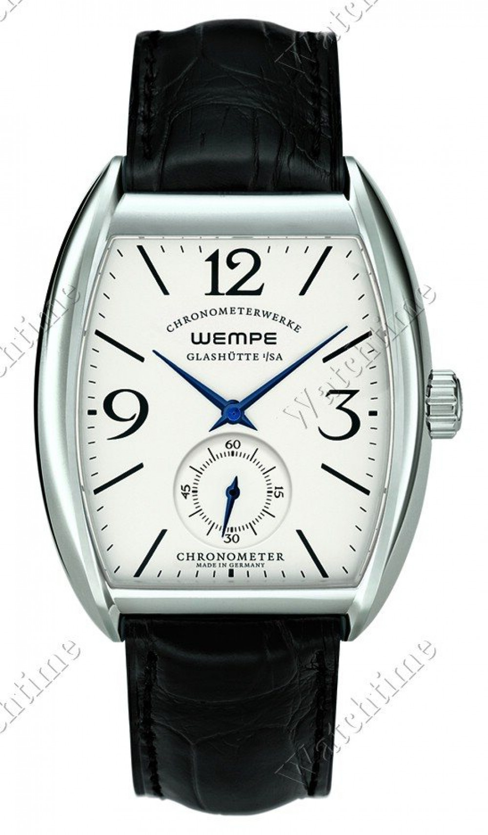 Zegarek firmy Wempe, model Edelstahl, 3 Arabisch