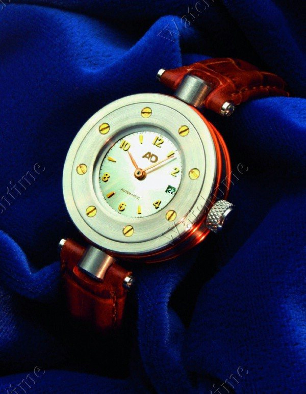 Zegarek firmy AD-Chronographen, model Medium Kupfer