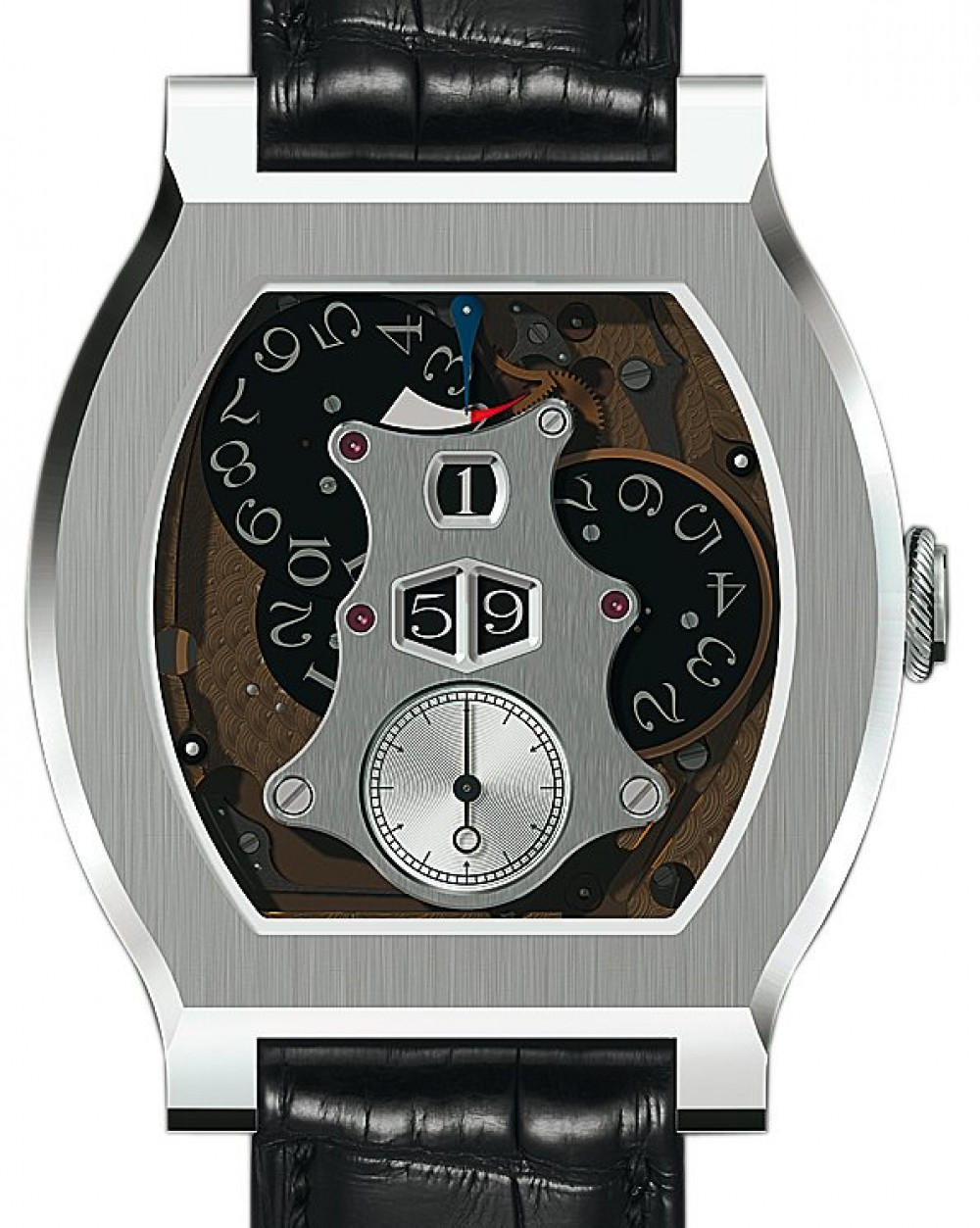 Zegarek firmy F. P. Journe, model Vagabondage II