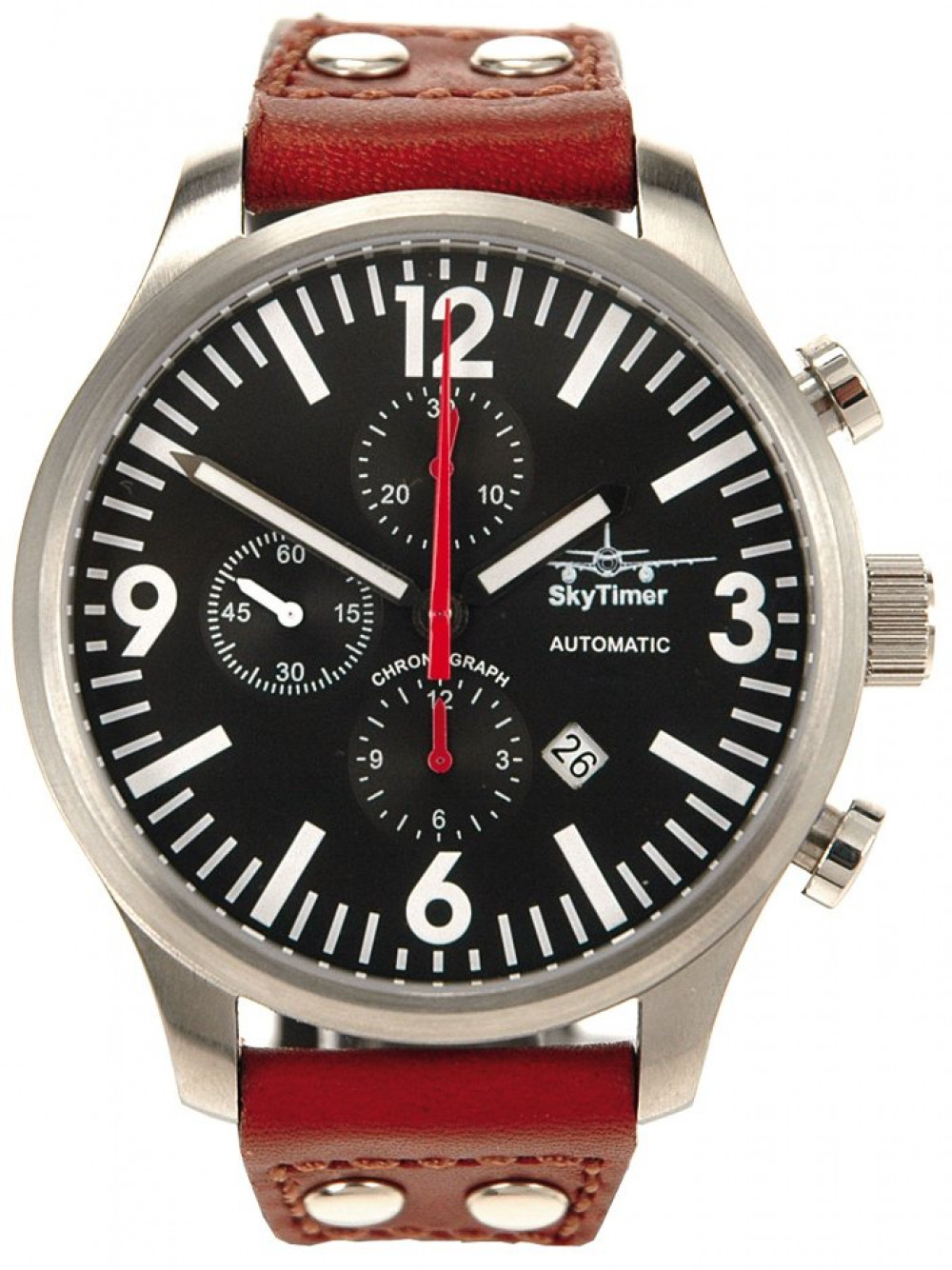 Zegarek firmy SkyTimer, model Overlarged Chrono 50002